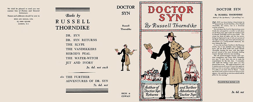 Item #55250 Doctor Syn. Russell Thorndike