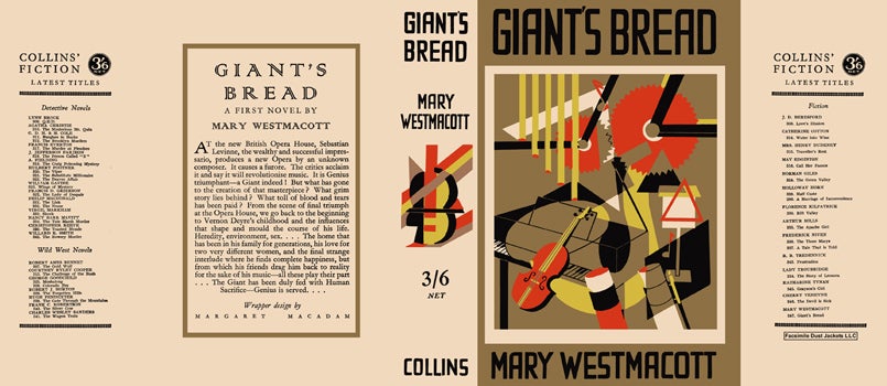 Item #55453 Giant's Bread. Mary Westmacott.