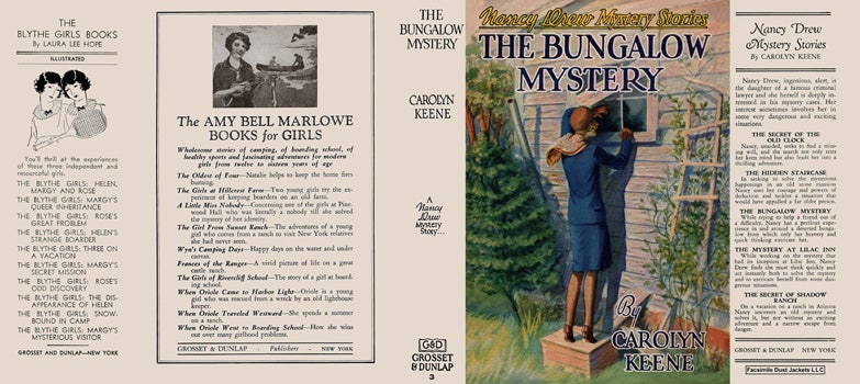 Item #55460 Nancy Drew #03: Bungalow Mystery, The. Carolyn Keene