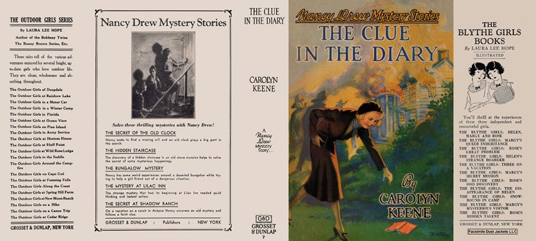 Item #55461 Nancy Drew #07: Clue in the Diary, The. Carolyn Keene