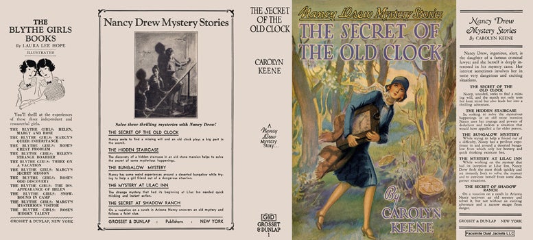 Item #55465 Nancy Drew #01: Secret of the Old Clock, The. Carolyn Keene.