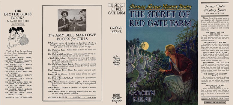 Item #55466 Nancy Drew #06: Secret of Red Gate Farm, The. Carolyn Keene.