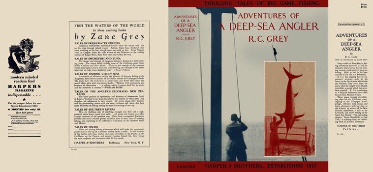 Item #5562 Adventures of a Deep-Sea Angler. R. C. Grey