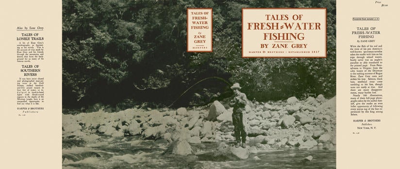 Item #5570 Tales of Fresh-Water Fishing. Zane Grey