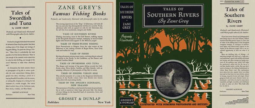 Item #5573 Tales of Southern Rivers. Zane Grey