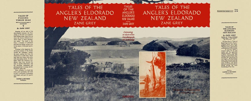Item #5576 Tales of the Angler's Eldorado New Zealand. Zane Grey