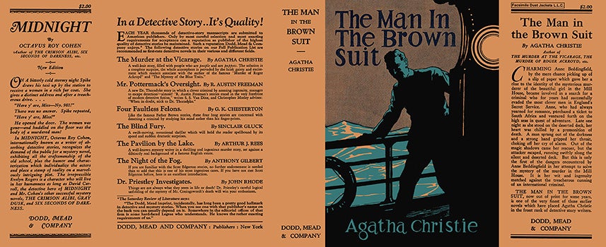 Item #55793 Man in the Brown Suit, The. Agatha Christie.