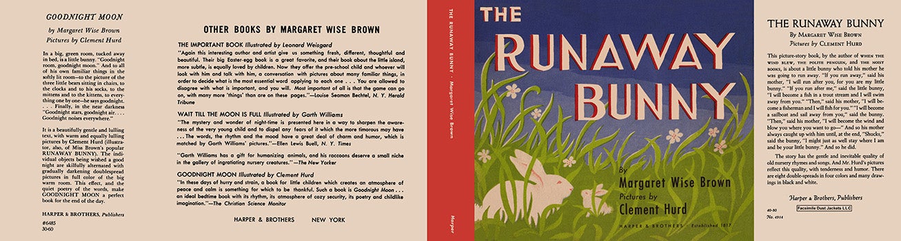 Item #55850 Runaway Bunny, The. Margaret Wise Brown, Clement Hurd