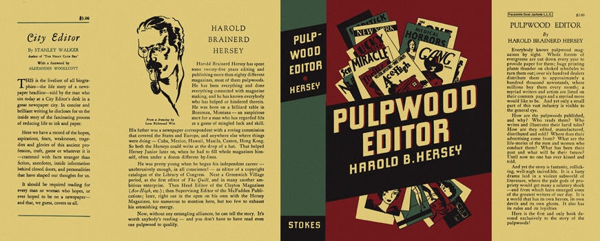 Item #5586 Pulpwood Editor. Harold B. Hersey
