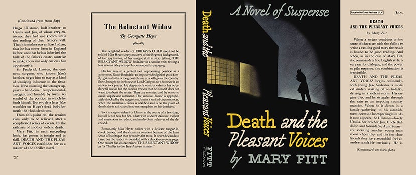 Item #56018 Death and the Pleasant Voices. Mary Fitt
