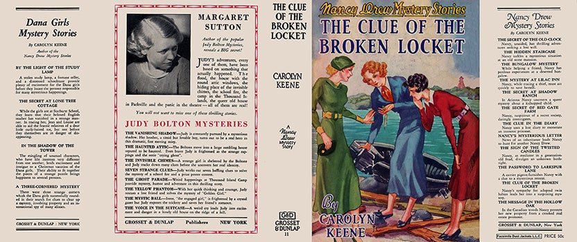 Item #56062 Nancy Drew #11: Clue of the Broken Locket, The. Carolyn Keene.