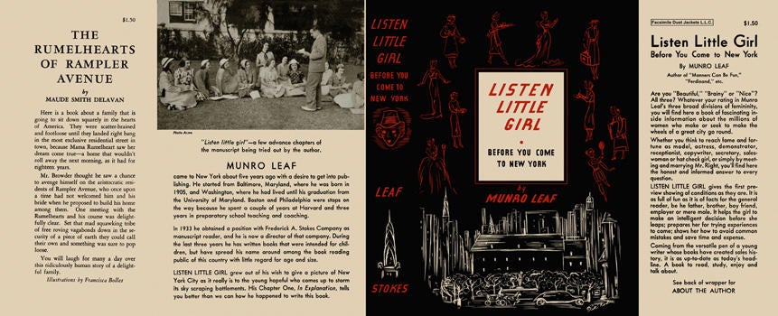 Item #5614 Listen Little Girl. Munro Leaf