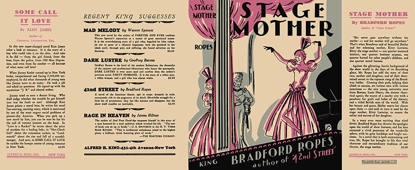 Item #56387 Stage Mother. Bradford Ropes