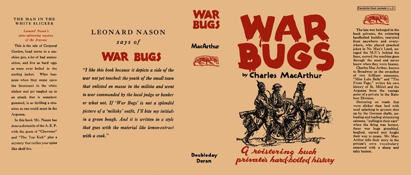 Item #5644 War Bugs. Charles MacArthur