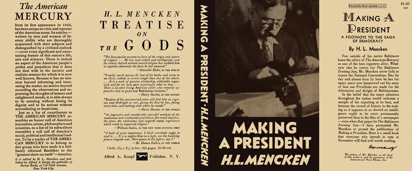 Item #5655 Making a President. H. L. Mencken