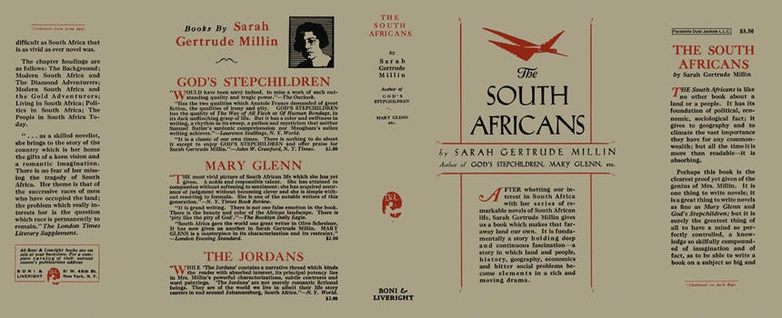 Item #5663 South Africans, The. Sarah Gertrude Millin
