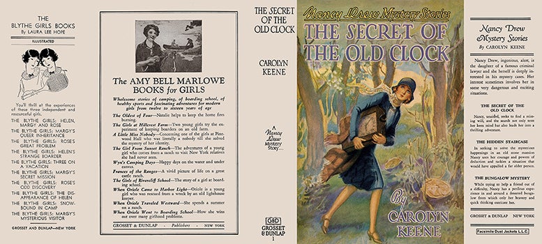 Item #56847 Nancy Drew #01: Secret of the Old Clock, The. Carolyn Keene
