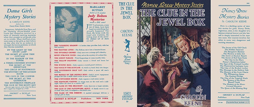 Item #56854 Nancy Drew #20: Clue in the Jewel Box, The. Carolyn Keene.