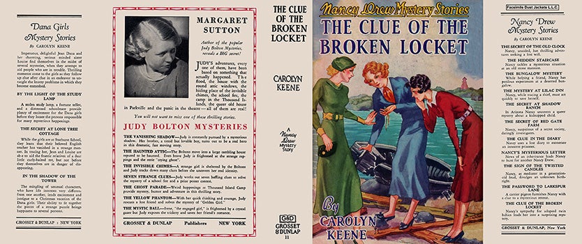Item #56857 Nancy Drew #11: Clue of the Broken Locket, The. Carolyn Keene.