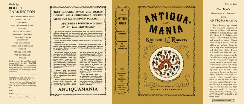 Item #5686 Antiqua Mania. Kenneth L. Roberts