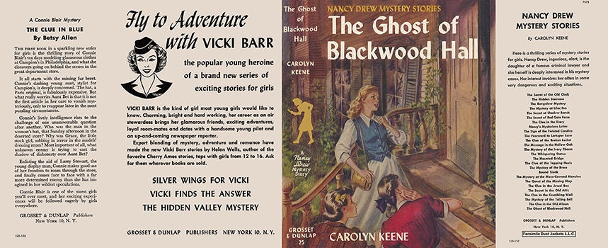 Item #56861 Nancy Drew #25: Ghost of Blackwood Hall, The. Carolyn Keene.