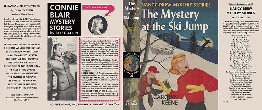 Item #56866 Nancy Drew #29: Mystery at the Ski Jump, The. Carolyn Keene.
