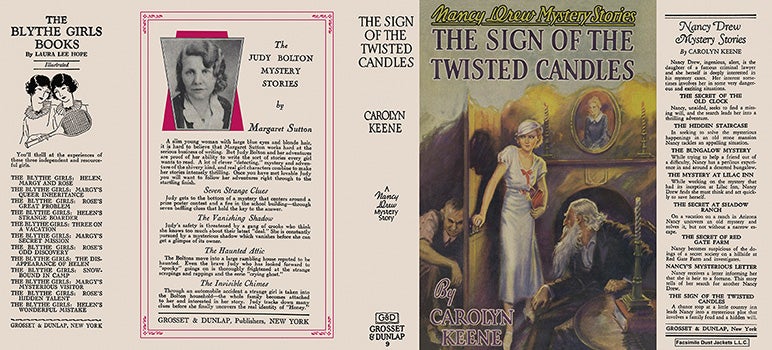 Item #56872 Nancy Drew #09: Sign of the Twisted Candles, The. Carolyn Keene.