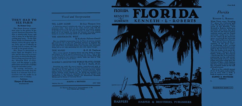 Item #5688 Florida. Kenneth L. Roberts.