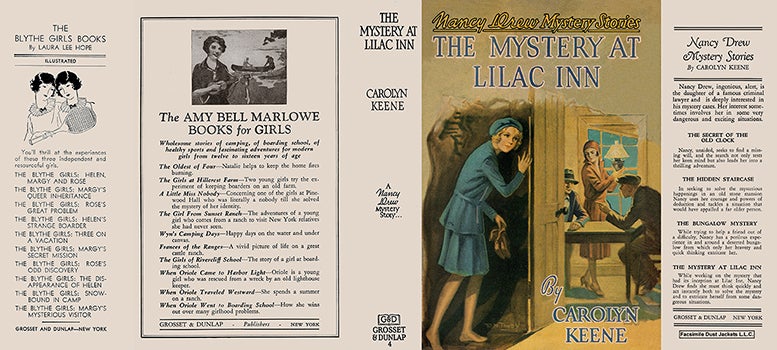 Item #56921 Nancy Drew #04: Mystery at Lilac Inn, The. Carolyn Keene