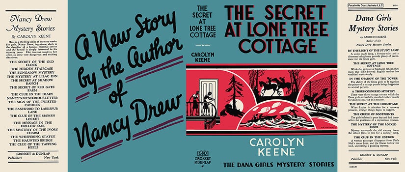 Item #56923 Dana Girls #02: Secret at Lone Tree Cottage, The. Carolyn Keene