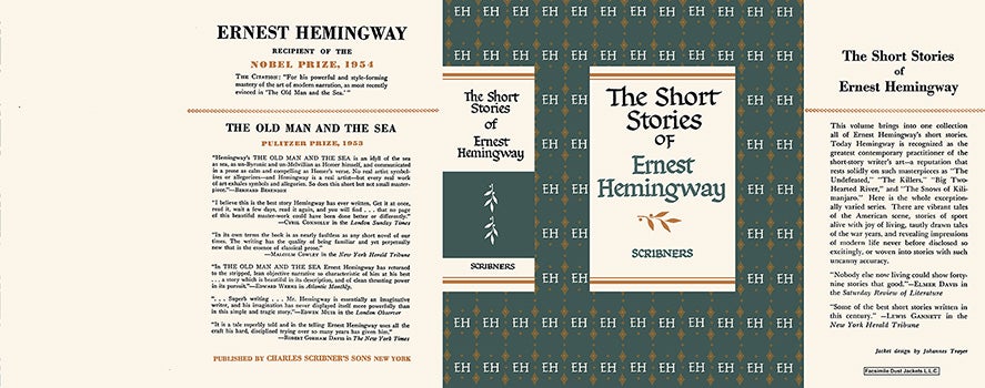 Item #56980 Short Stories of Ernest Hemingway, The. Ernest Hemingway.