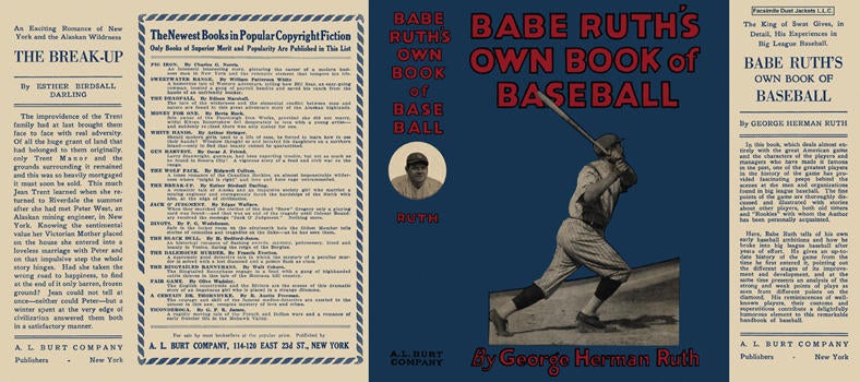 Item #5699 Babe Ruth's Own Book of Baseball. George Herman Ruth