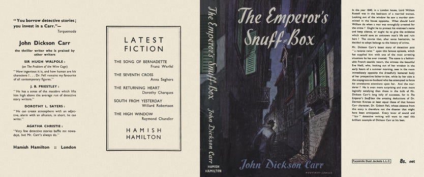 Item #571 Emperor's Snuff-Box, The. John Dickson Carr