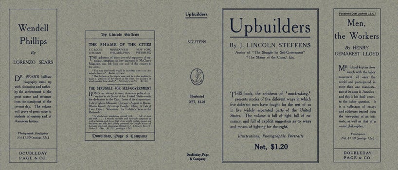 Item #5715 Upbuilders. J. Lincoln Steffens.