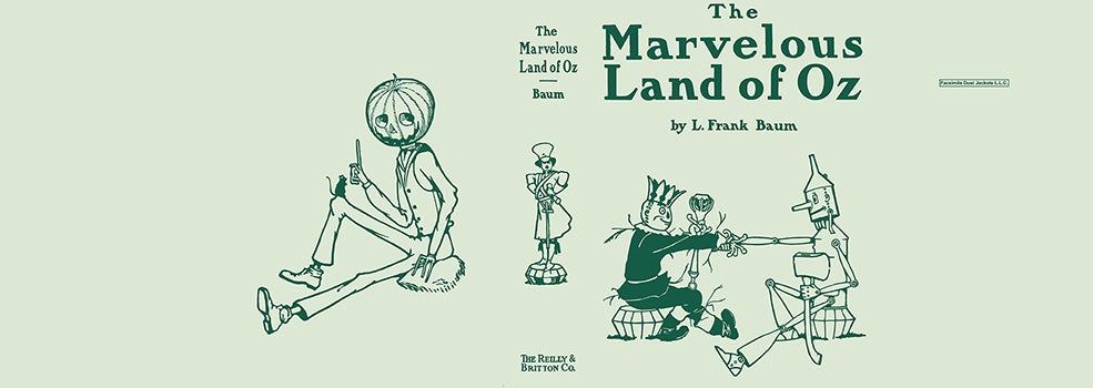 Item #57152 Marvelous Land of Oz, The. L. Frank Baum, John R. Neill