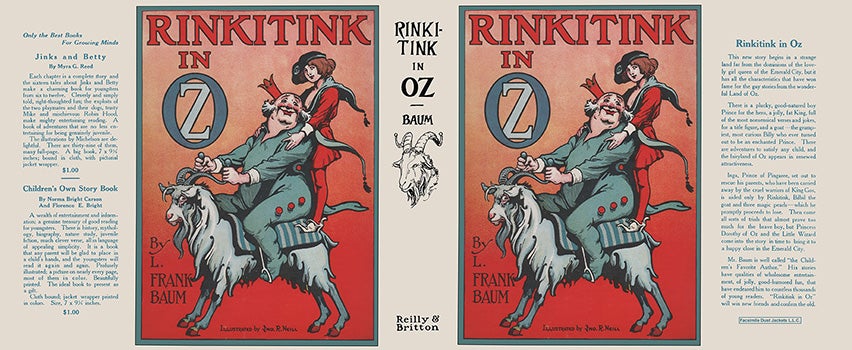 Item #57153 Rinkitink in Oz. L. Frank Baum, John R. Neill