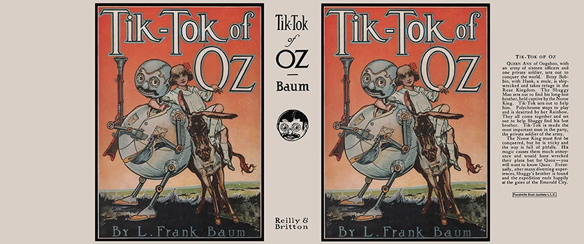 Item #57155 Tik-Tok of Oz. L. Frank Baum, John R. Neill