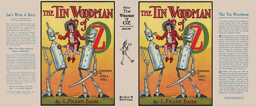 Item #57156 Tin Woodman of Oz, The. L. Frank Baum, John R. Neill