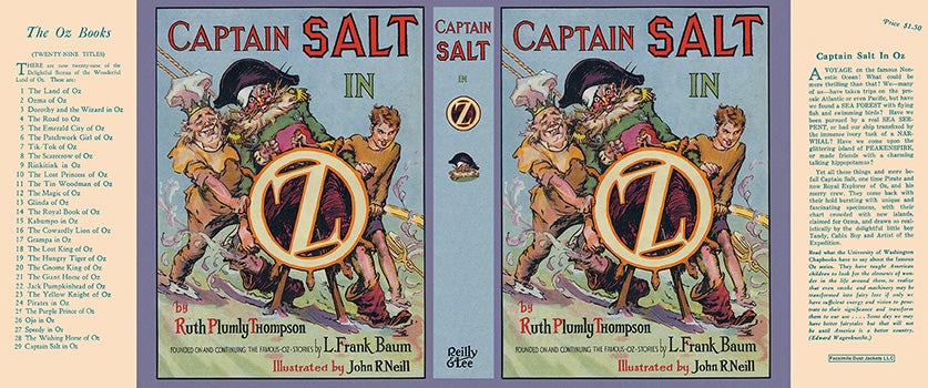 Item #57159 Captain Salt in Oz. Ruth Plumly Thompson, John R. Neill.