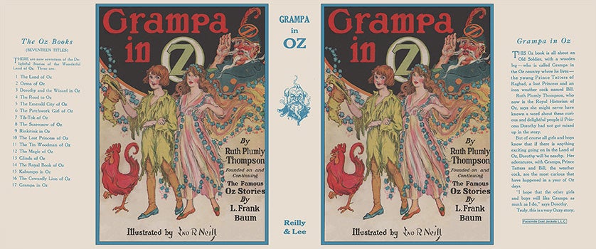 Item #57162 Grampa in Oz. Ruth Plumly Thompson, John R. Neill.
