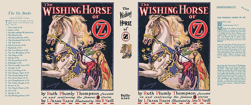 Item #57169 Wishing Horse of Oz, The. Ruth Plumly Thompson, John R. Neill