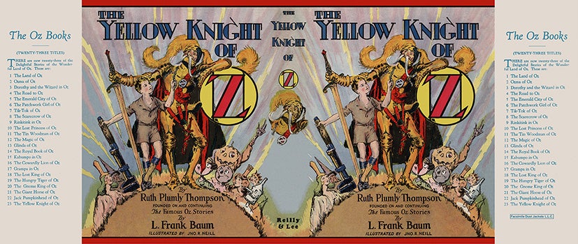 Item #57170 Yellow Knight of Oz, The. Ruth Plumly Thompson, John R. Neill