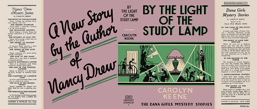 Item #57179 Dana Girls #01: By the Light of the Study Lamp. Carolyn Keene
