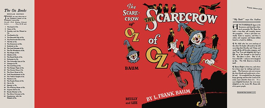 Item #57196 Scarecrow of Oz, The. L. Frank Baum.