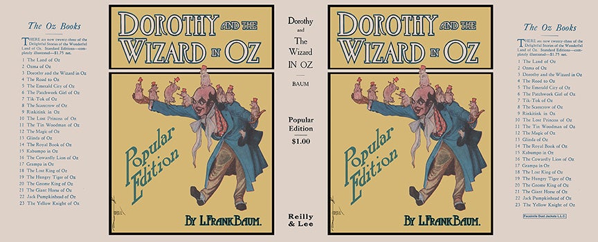 Item #57200 Dorothy and the Wizard in Oz. L. Frank Baum, John R. Neill