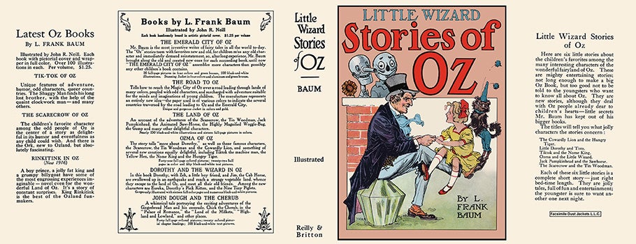 Item #57206 Little Wizard Stories of Oz. L. Frank Baum, John R. Neill
