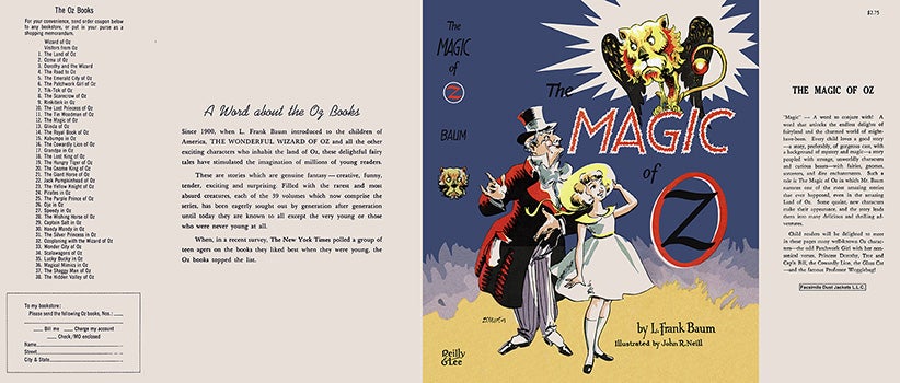 Item #57242 Magic of Oz, The. L. Frank Baum, John R. Neill, Dick Martin