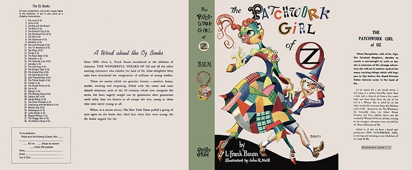 Item #57243 Patchwork Girl of Oz, The. L. Frank Baum, John R. Neill, Dick Martin