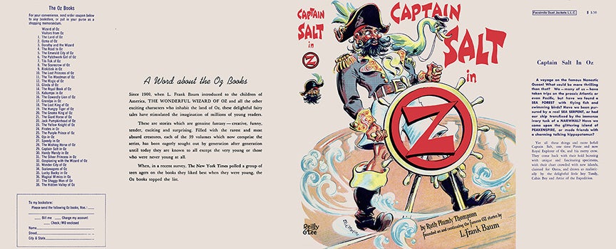 Item #57245 Captain Salt in Oz. Ruth Plumly Thompson, Dick Martin