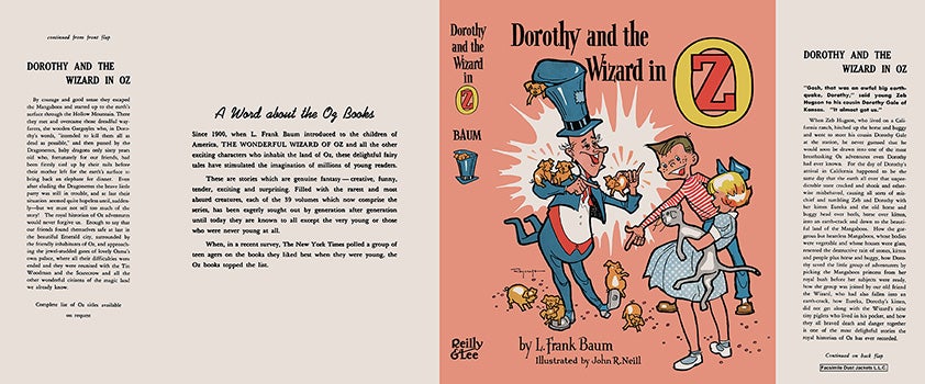 Item #57247 Dorothy and the Wizard in Oz. L. Frank Baum, John R. Neill, Roland Roycraft